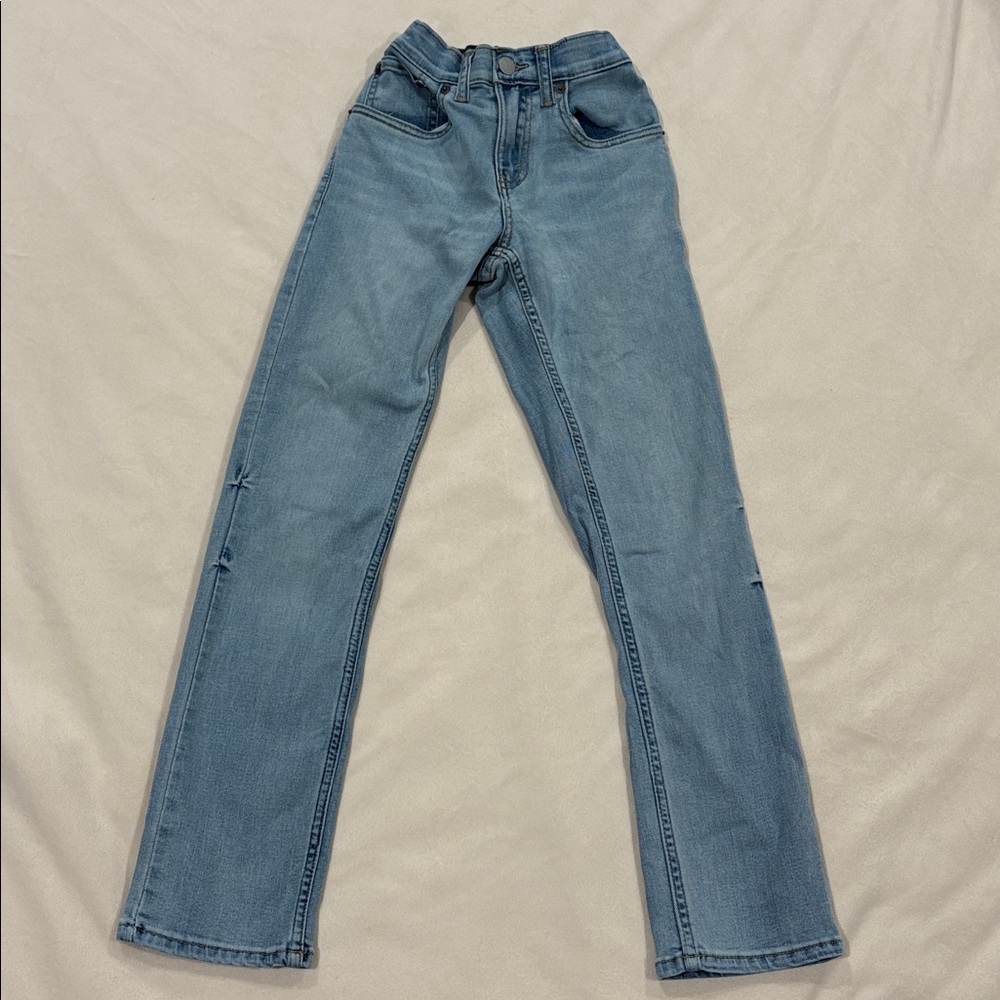 Boys’ Light Blue Levi Straight Leg Jeans